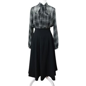 Snidel - Bow Tie Blouse Combination Dress
